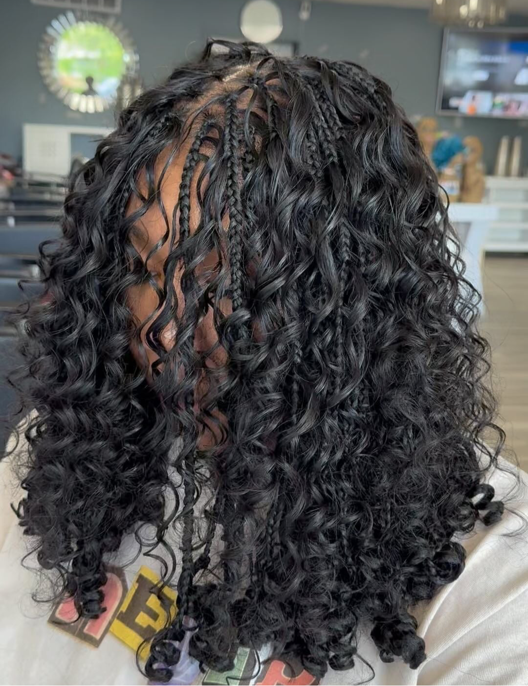 Summer boho braids