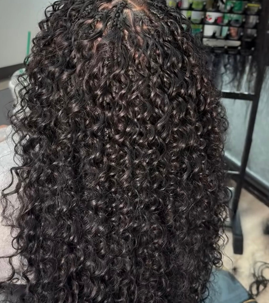 Summer boho braids